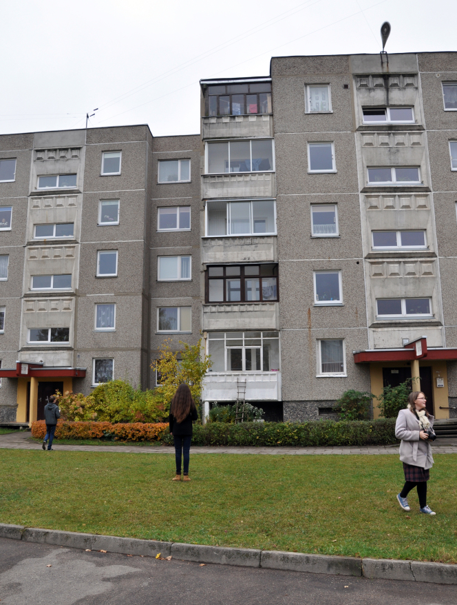 Photography workshop at Kaunas Grusas Art Gymnasium, October 2015